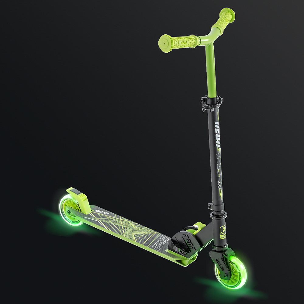 Самокати дитячі Neon Vector Зелений фото №2