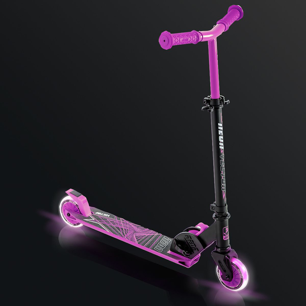 Самокати дитячі Neon Vector Рожевий фото №2