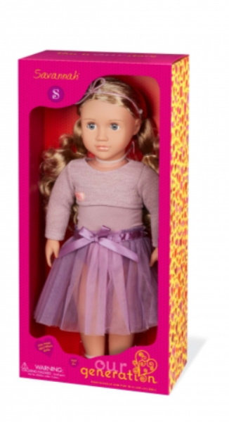 Лялька Our Generation Саванна 46 см (BD31316Z) фото №3