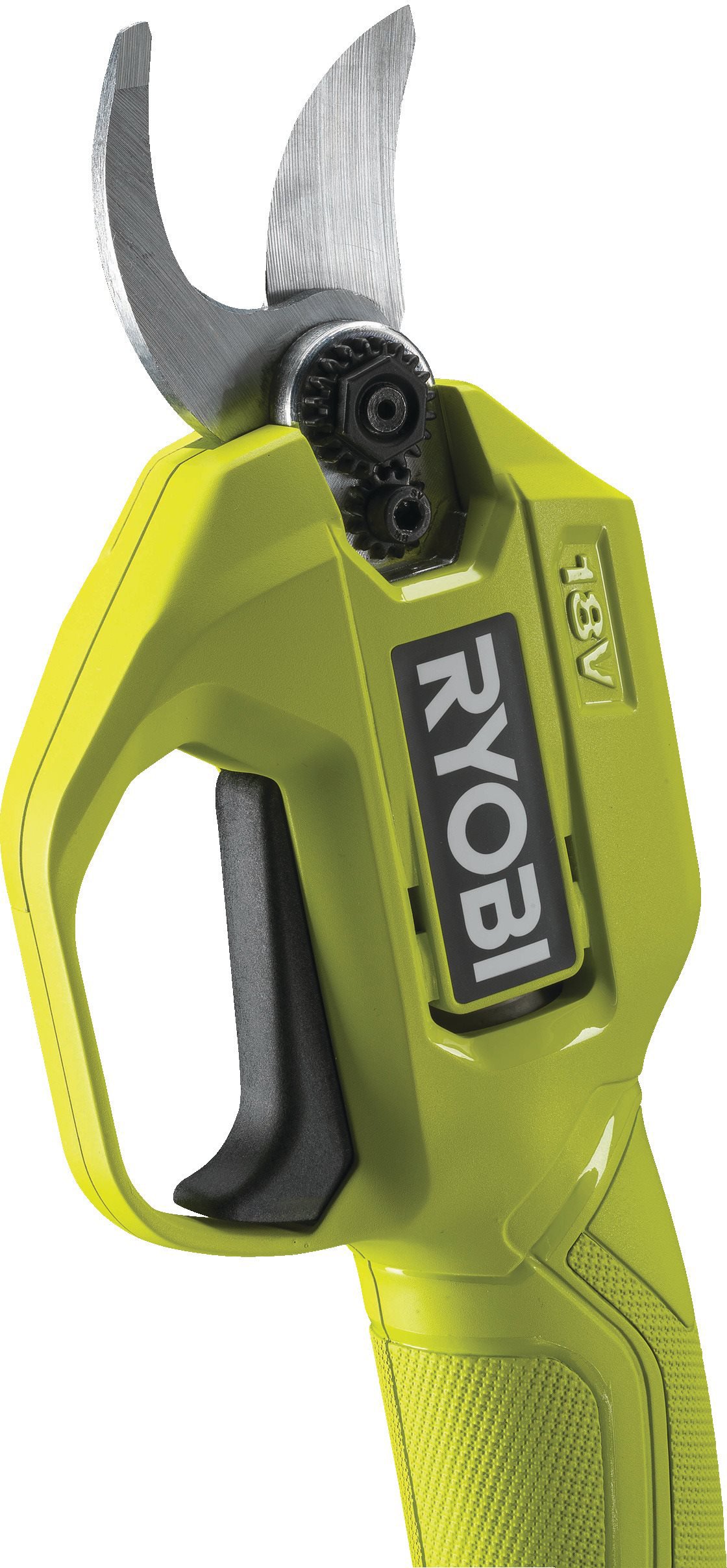 Секатор Ryobi RY18SCA-115P, акумуляторний ONE , 18В, АКБ 1.5 Ач, до 25 мм, з кобурою та точильним ка фото №4