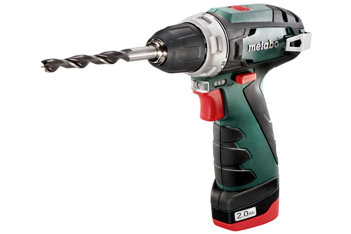 Шуруповерт Metabo PowerMaxx BS акумуляторний 10.8V, 2x2Aг, сумка фото №2