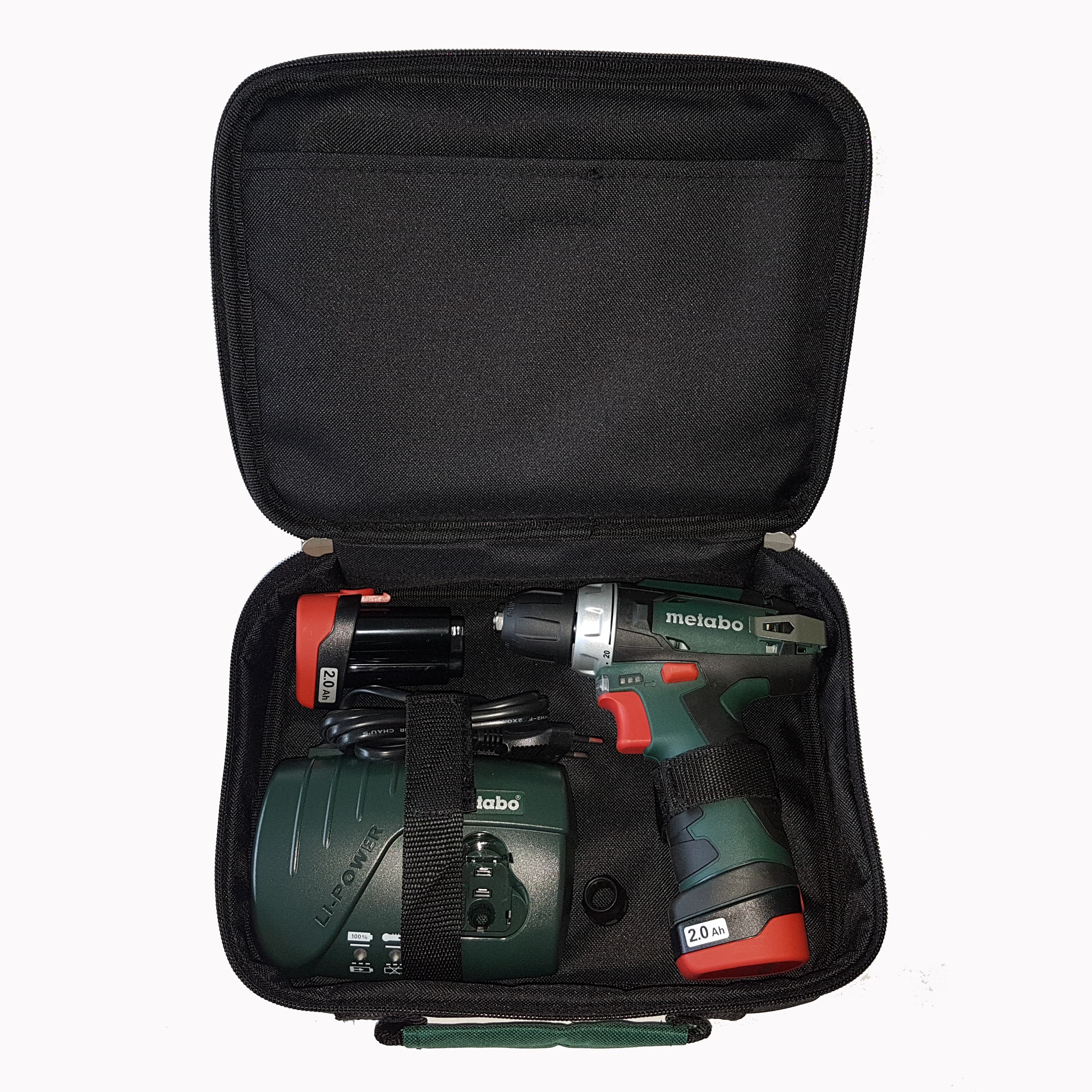 Шуруповерт Metabo PowerMaxx BS акумуляторний 10.8V, 2x2Aг, сумка фото №3