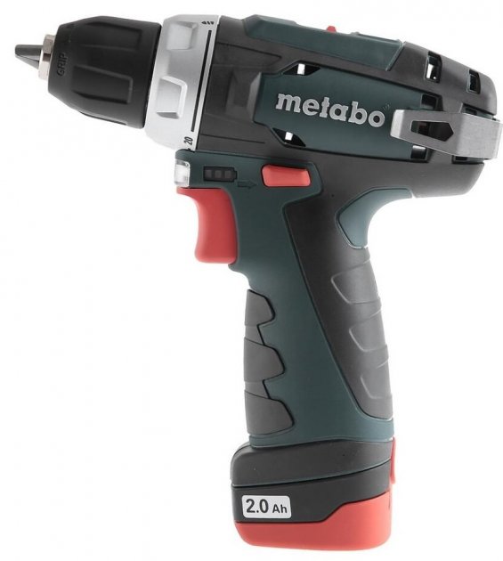 Шуруповерт Metabo PowerMaxx BS Basic акумуляторний, 10.8 В, 2х2.0Аг, кейс фото №7