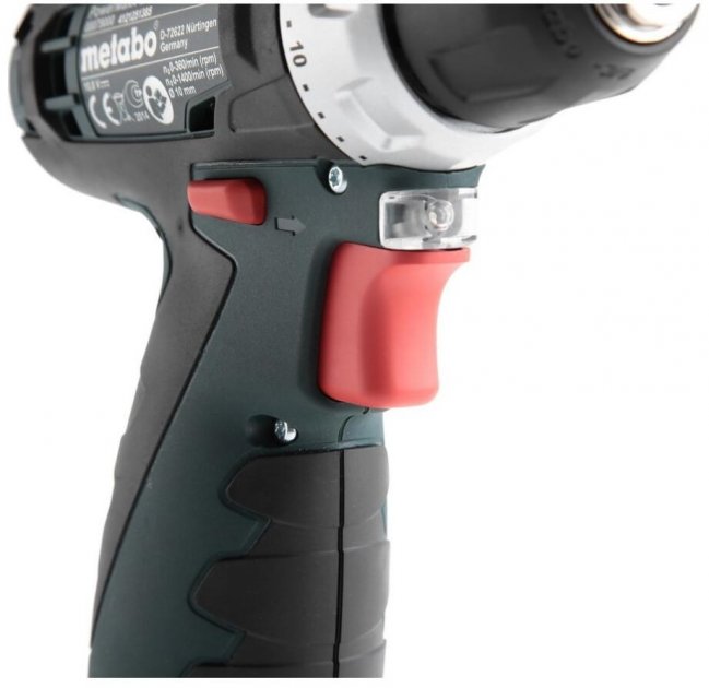 Шуруповерт Metabo PowerMaxx BS Basic акумуляторний, 10.8 В, 2х2.0Аг, кейс фото №8