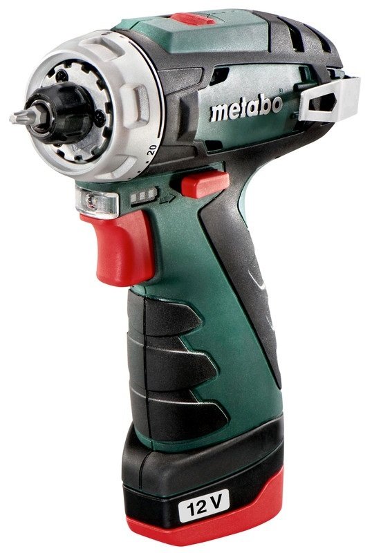 Шуруповерт Metabo BS Basic, 12V 2x2Aг, картон фото №2