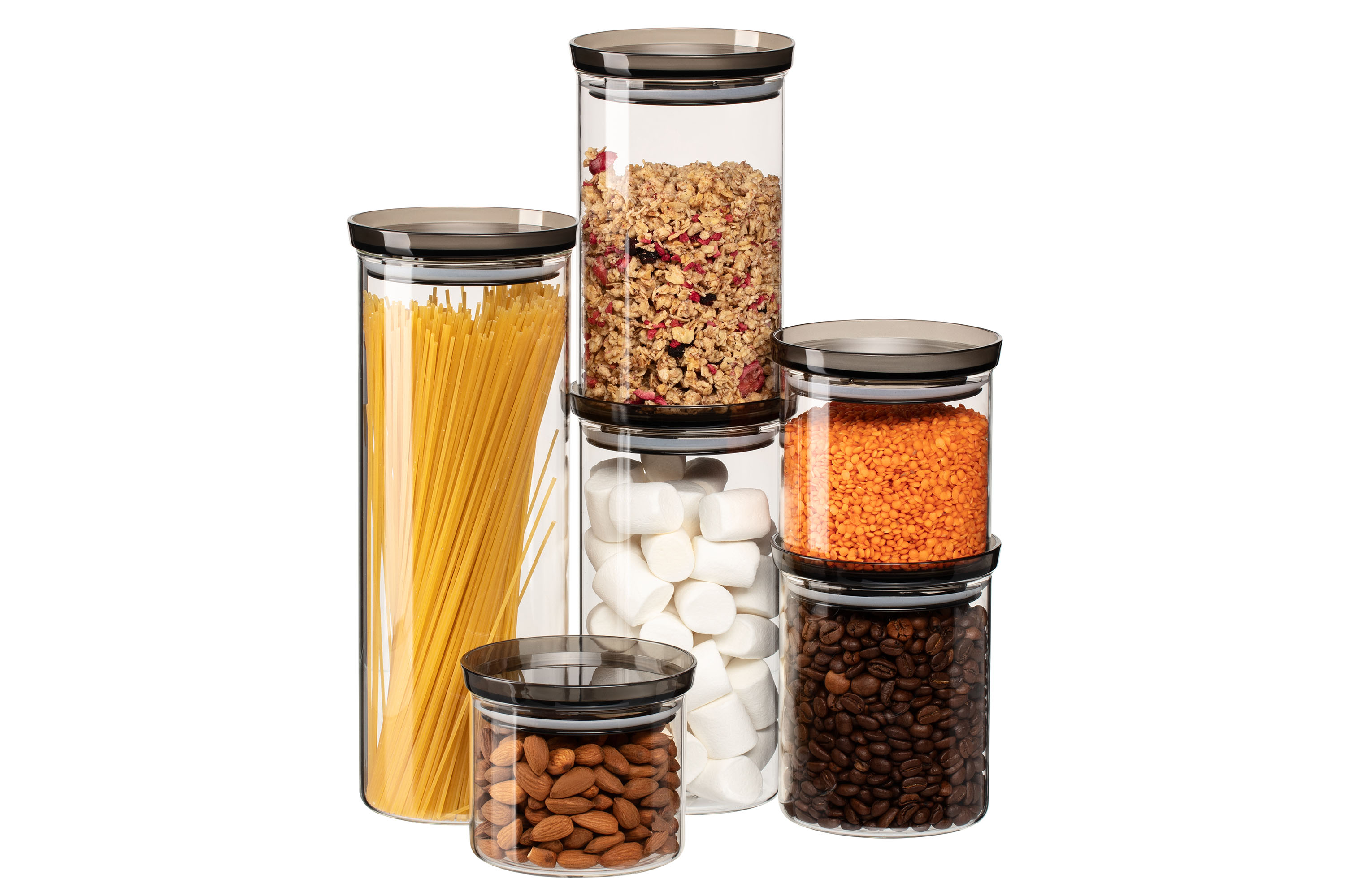 Ємність для зберігання Ardesto Банка AR1309SF 900 мл, скло, пластик, силікон фото №4 Ємність для зберігання Ardesto Банка AR1309SF 900 мл, скло, пластик, силікон фото №4