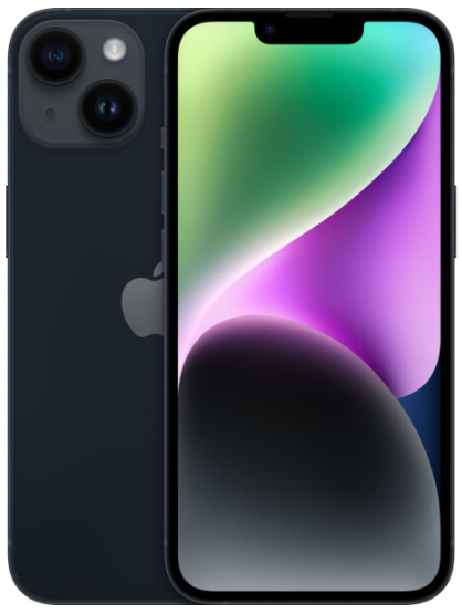 Смартфон Apple iPhone 14 128GB Midnight (MPUF3)