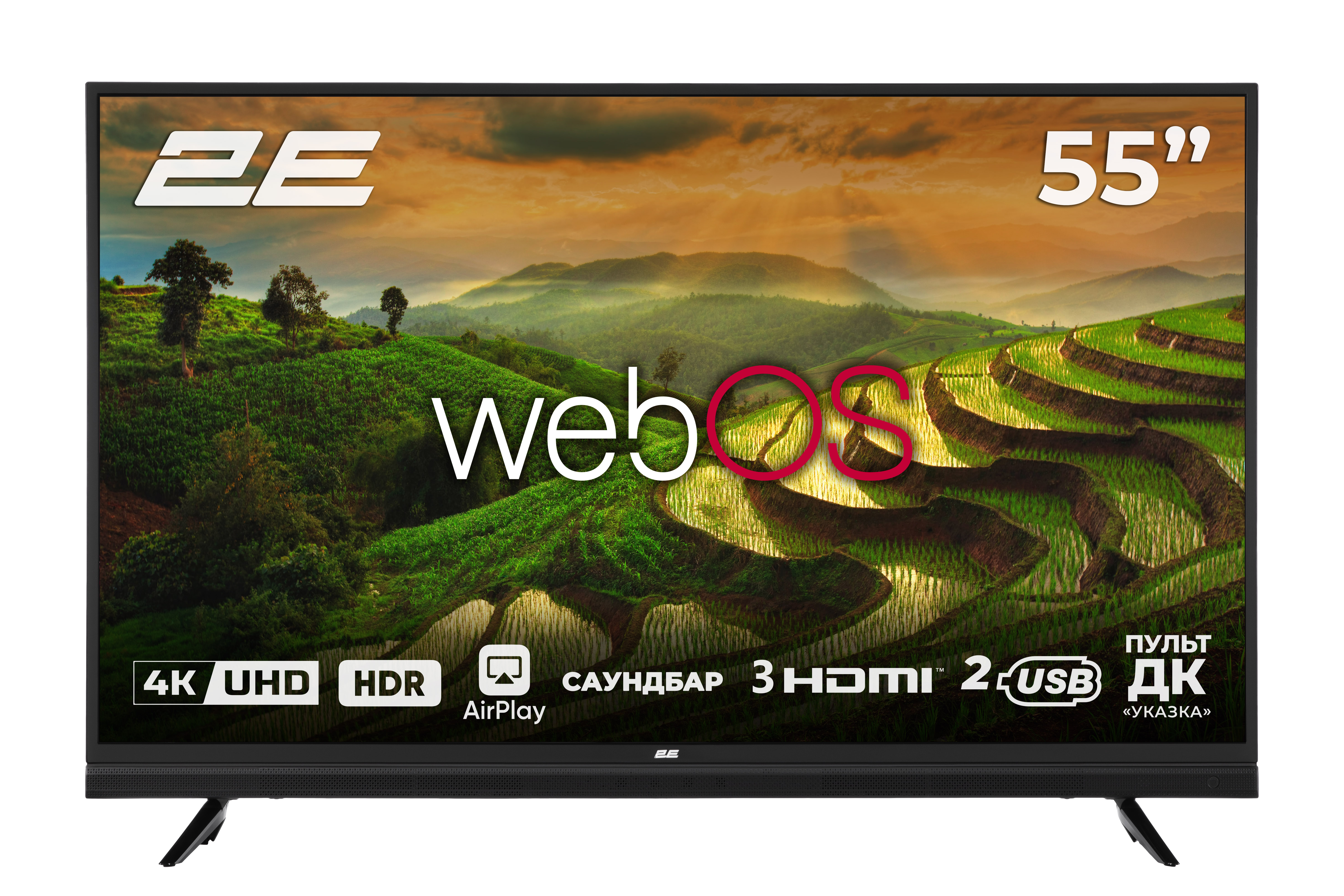 Телевізор 2E 55A06LW