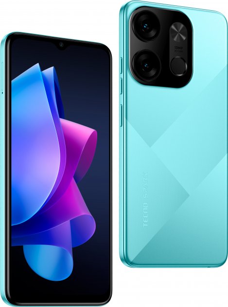 Смартфон Tecno Spark Go 2023 (BF7) 4/64Gb 2SIM Uyuni Blue фото №2