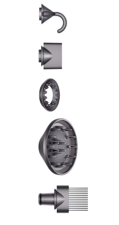 Фен Dyson HD07 Supersonic Nickel/Copper (389922-01) фото №3
