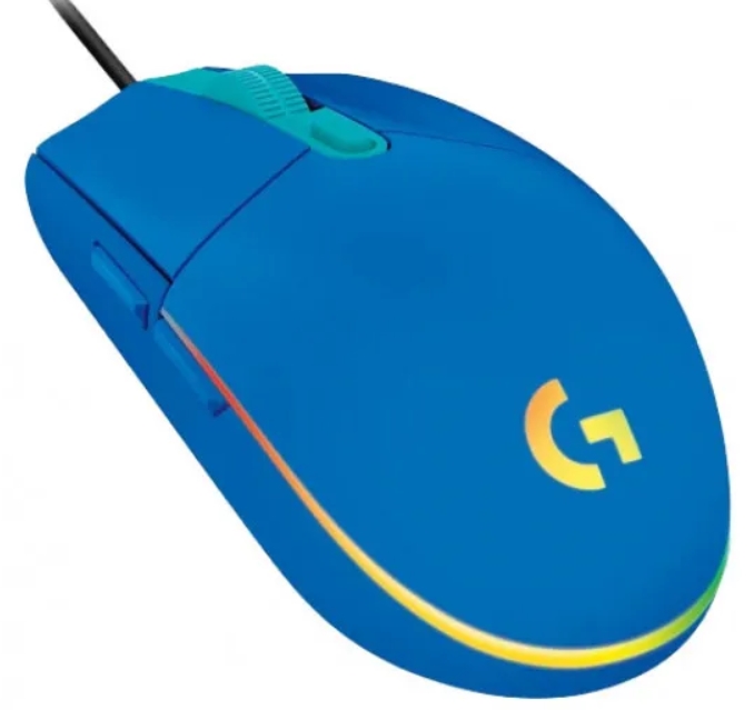 Компьютерная мыш Logitech G102 Lightsync Blue (910-005801) фото №4