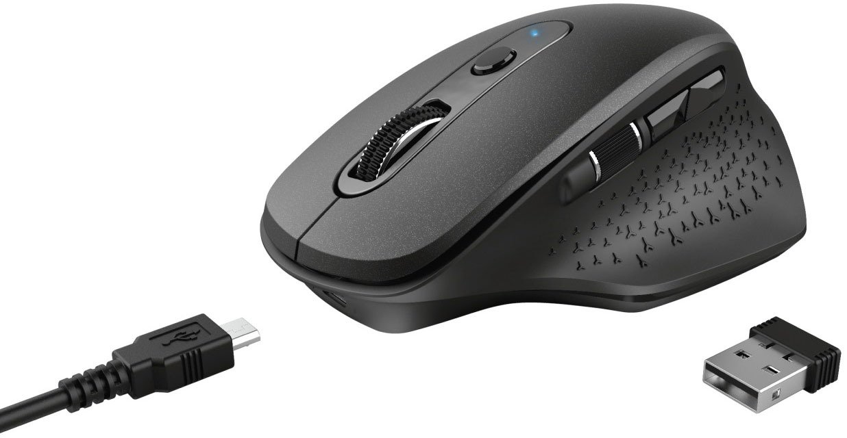 Компьютерная мыш Trust Ozaa Rechargeable WL Black (23812) фото №5