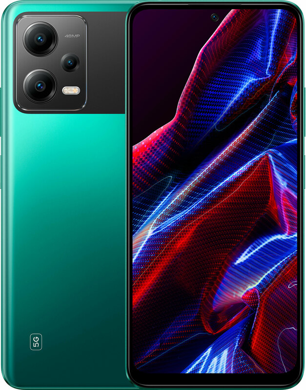 Смартфон Poco X5 5G 8/256GB Green Int