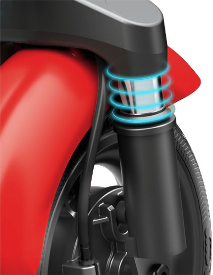 Электросамокат YADEA KS3 500W Black/Red фото №3