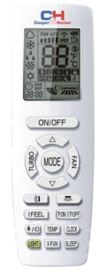 Кондиціонер Cooper&Hunter Universal CH-S12XZ3, 35 м2, on/off, A/A, до -15°С, R-410A, білий фото №3