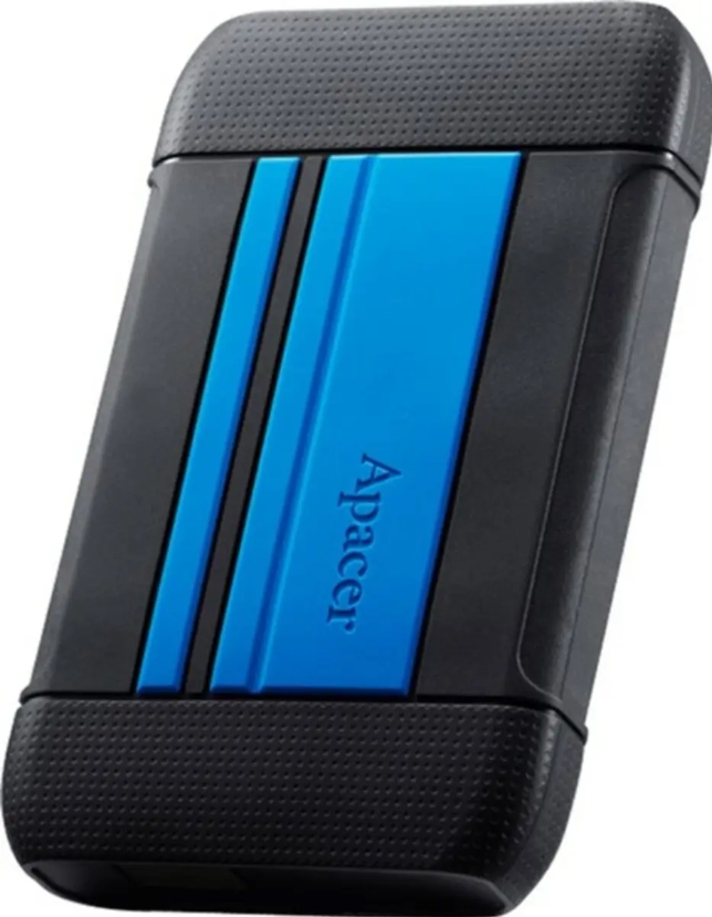 Зовнішній жорсткий диск Apacer PHD External 2.5'' USB 3.1 AC633 1TB Blue (color box)