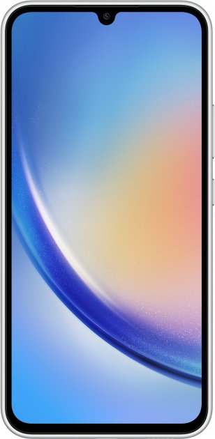 Смартфон Samsung SM-A346E (Galaxy A34 5G 6/128Gb) ZSA silver фото №2