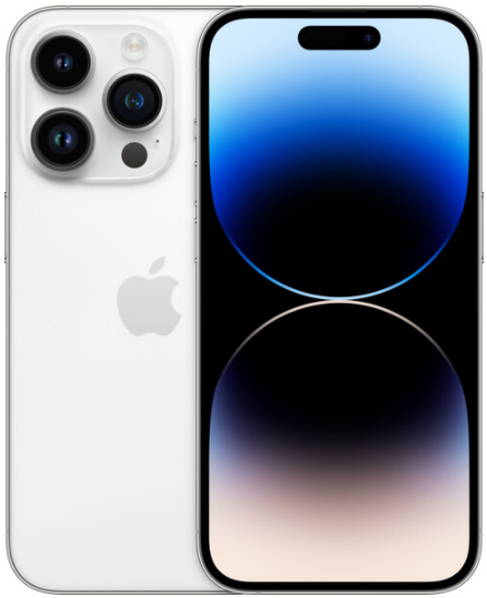 Смартфон Apple iPhone 14 Pro Max 128GB Silver (MQ9Q3)