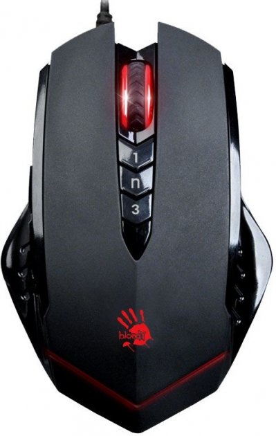 Компьютерная мыш A4Tech V8MA Bloody Black USB