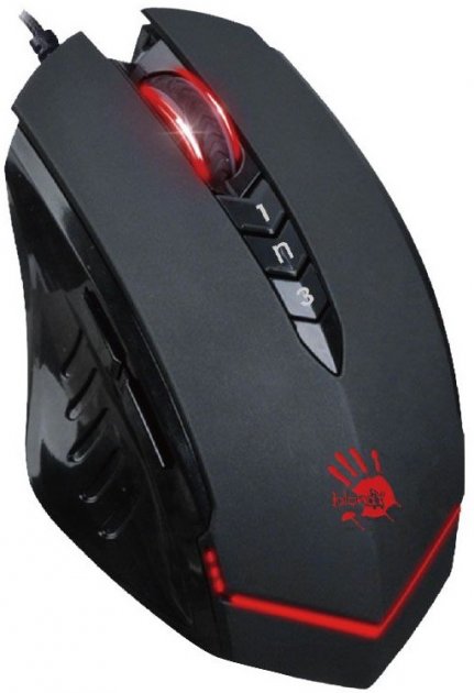Компьютерная мыш A4Tech V8MA Bloody Black USB фото №3