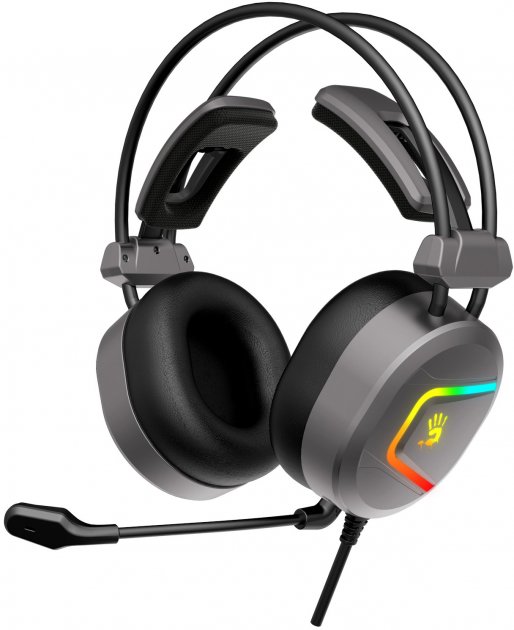 Навушники A4Tech MC750 Bloody (Grey)