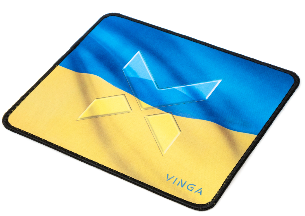 Коврик для мыши Vinga MP256 Flag of Ukraine фото №2