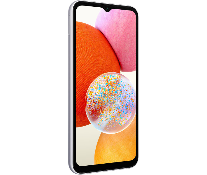 Смартфон Samsung Galaxy A14 4/128GB Silver (SM-A145FZSWSKZ) фото №2