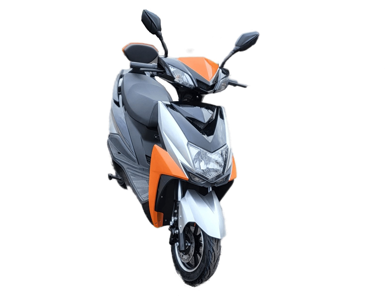 Электроскутер Opti Bike FY1200DT-5 Li-Ion Gray-Red фото №8