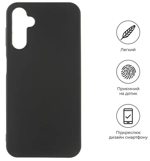 Чехол для телефона Armorstandart Matte Slim Fit для Samsung A34 5G (A346) Black (ARM66166) фото №2