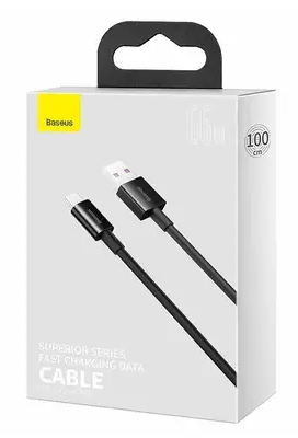 Baseus Superior Series USB to Type-C 66W 2m Black фото №5