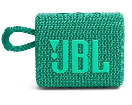 Портативна колонка JBL Go 3 Eco Green (JBLGO3ECOGRN) фото №3