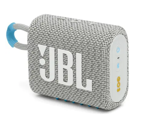 Портативна колонка JBL Go 3 Eco White (JBLGO3ECOWHT)