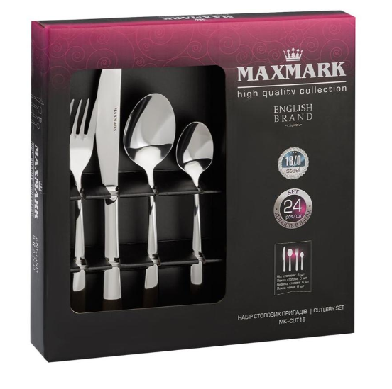 Уцінка * Столовые приборы Maxmark MK-CUT15 фото №4