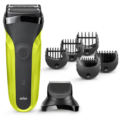 Бритва Braun 300BT Series 3 black/green