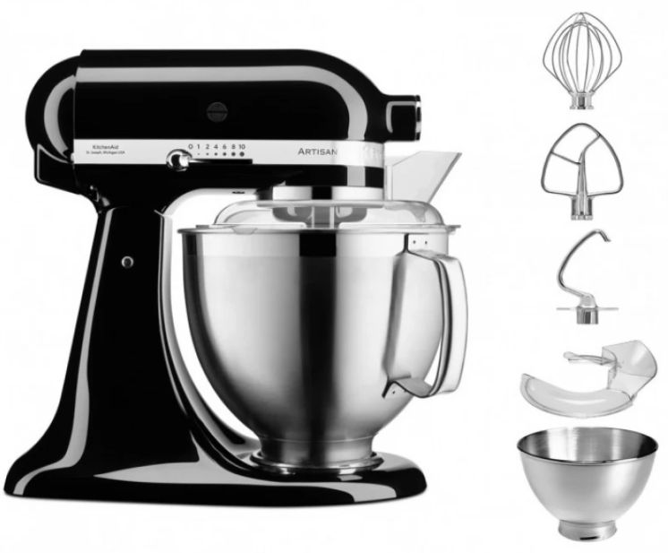 Кухонний комбайн KitchenAid 5KSM185PSEOB фото №2