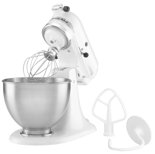 Кухонний комбайн KitchenAid 5K45SSEWH фото №5