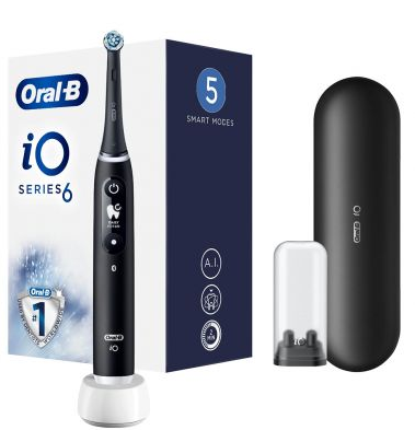 Зубна щітка Braun Oral-B iO Series 6 iOM6.1B6.3DK Black фото №3