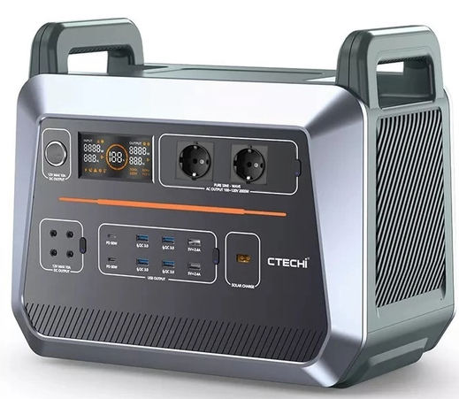 Зарядний пристрій CTECHi ST2000 Portable Power Station 2000W 1536Wh фото №2
