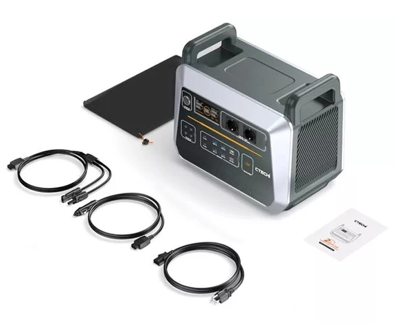 Зарядний пристрій CTECHi ST2000 Portable Power Station 2000W 1536Wh фото №5