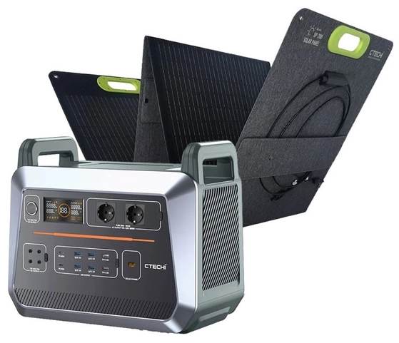 Зарядний пристрій CTECHi ST2000 Portable Power Station 2000W 1536Wh фото №6