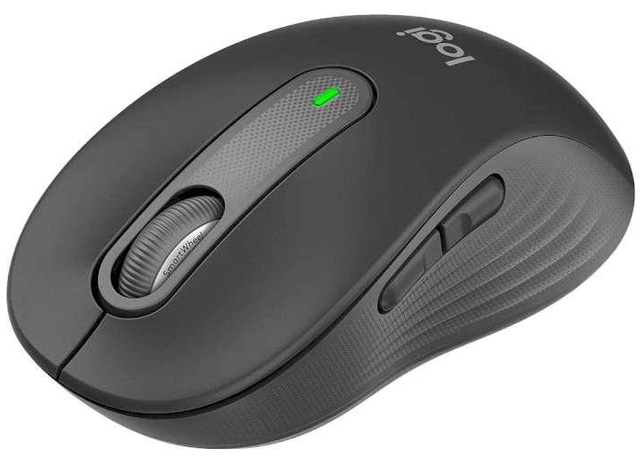 Комп'ютерна миша Logitech Signature M650 L Wireless Mouse Graphite фото №4