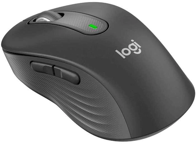 Комп'ютерна миша Logitech Signature M650 L Wireless Mouse Graphite фото №3
