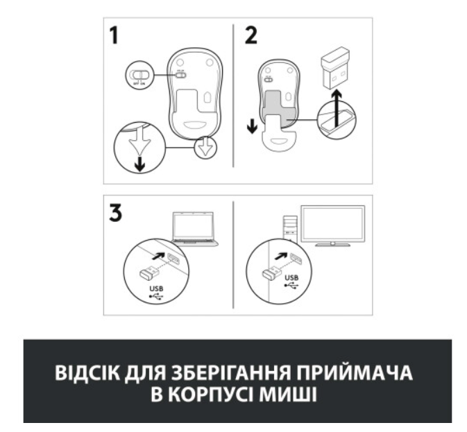 Компьютерная мыш Logitech Wireless M185 Blue фото №11