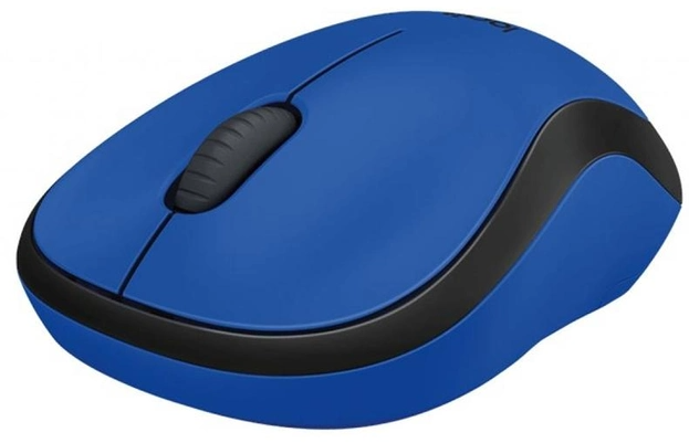 Комп'ютерна миша Logitech Wireless M220 SILENT Blue фото №2