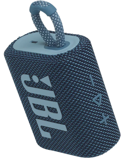 Портативна колонка JBL Go 3 Blue (JBLGO3BLU) фото №2