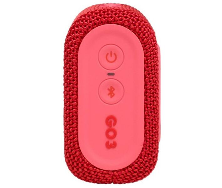 Портативна колонка JBL Go 3 Red (JBLGO3RED) фото №10