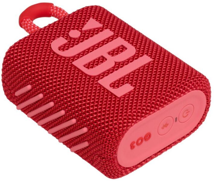 Портативна колонка JBL Go 3 Red (JBLGO3RED) фото №3