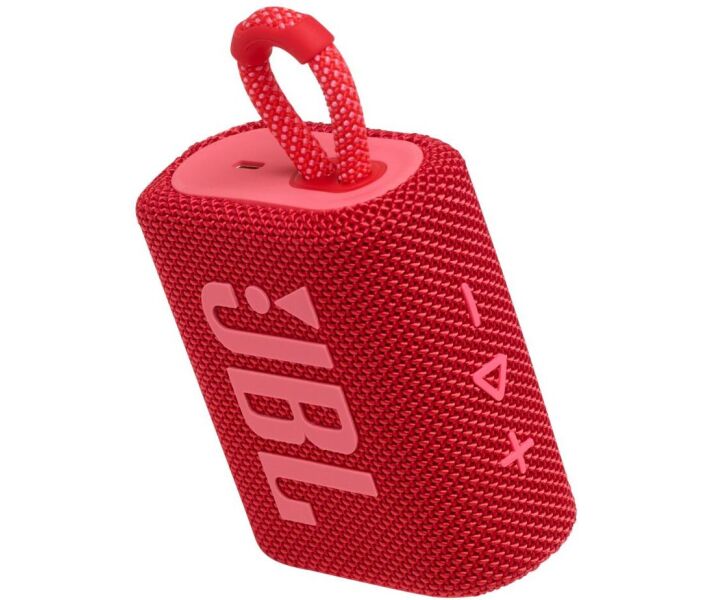 Портативна колонка JBL Go 3 Red (JBLGO3RED) фото №4