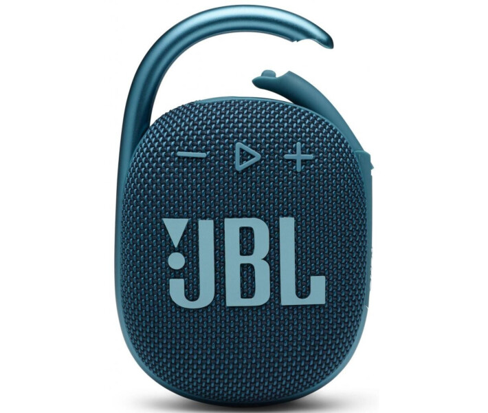 Портативна колонка JBL Clip 4 Blue (JBLCLIP4BLU)