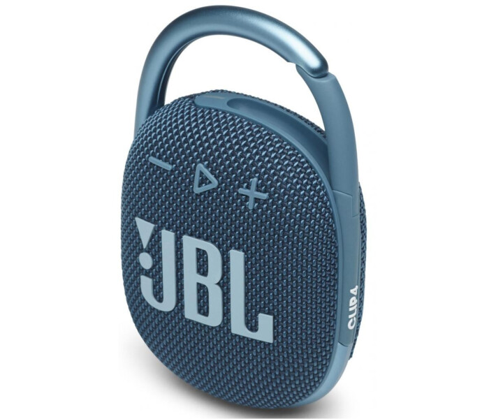 Портативна колонка JBL Clip 4 Blue (JBLCLIP4BLU) фото №2